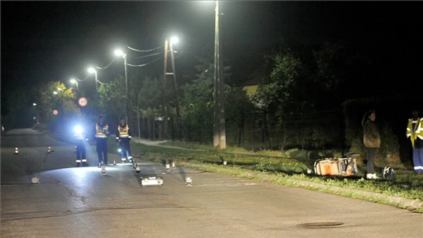 Babakocsis nőt gázolt, meg sem állt