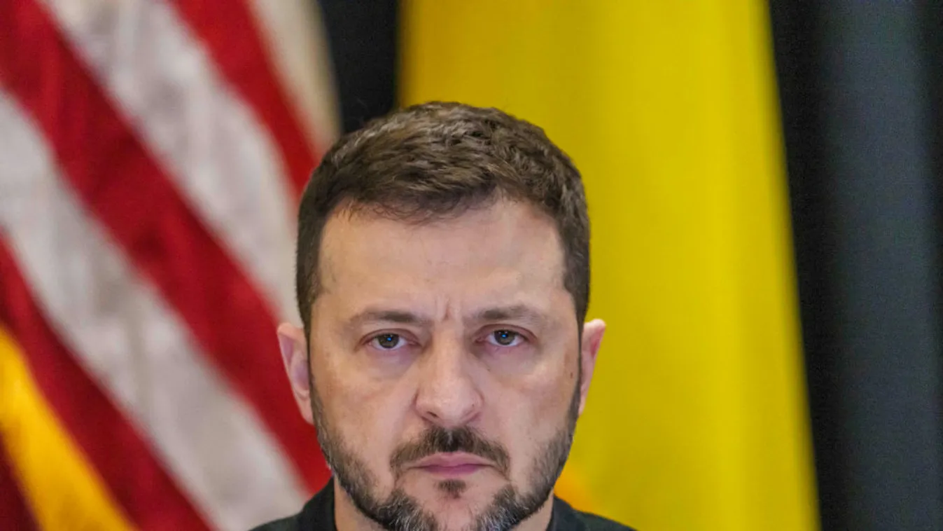 Volodimir Zelenszkij Rómában találkozott az amerikai elnök különmegbízottjával