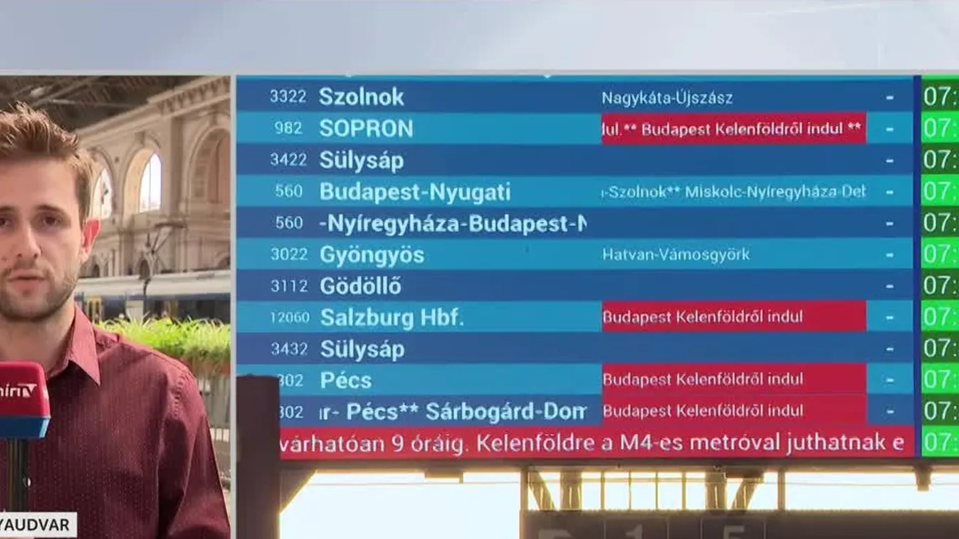 Hamarosan a megszokott forgalmi rend lesz érvényben a Keleti pályaudvaron + videó
