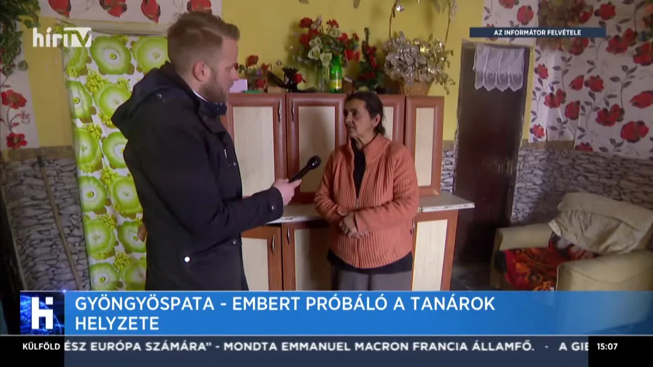 Gyöngyöspata - embert próbáló a tanárok helyzete