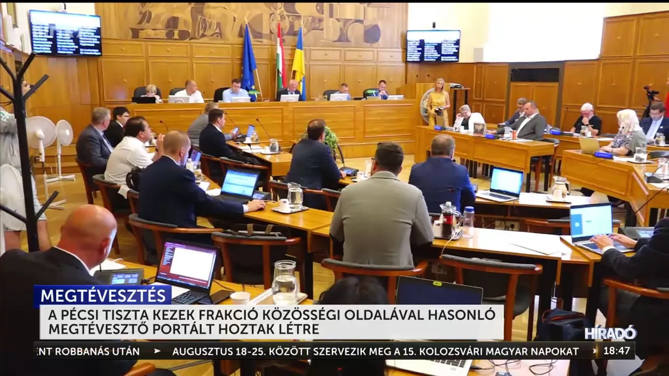 A pécsi Tiszta Kezek frakció közösségi oldalával hasonló megtévesztő portált hoztak létre + videó