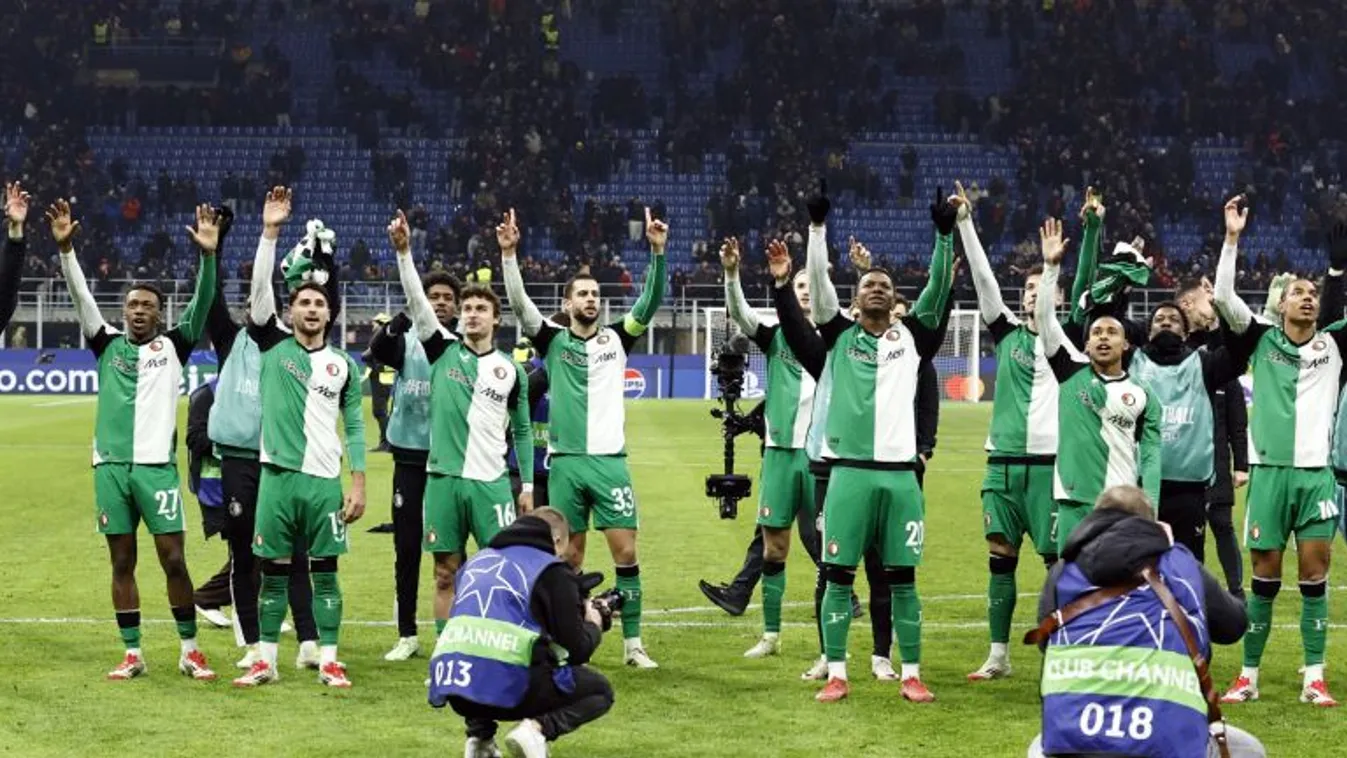 A Feyenoord kiejtette a Milant a BL-ből