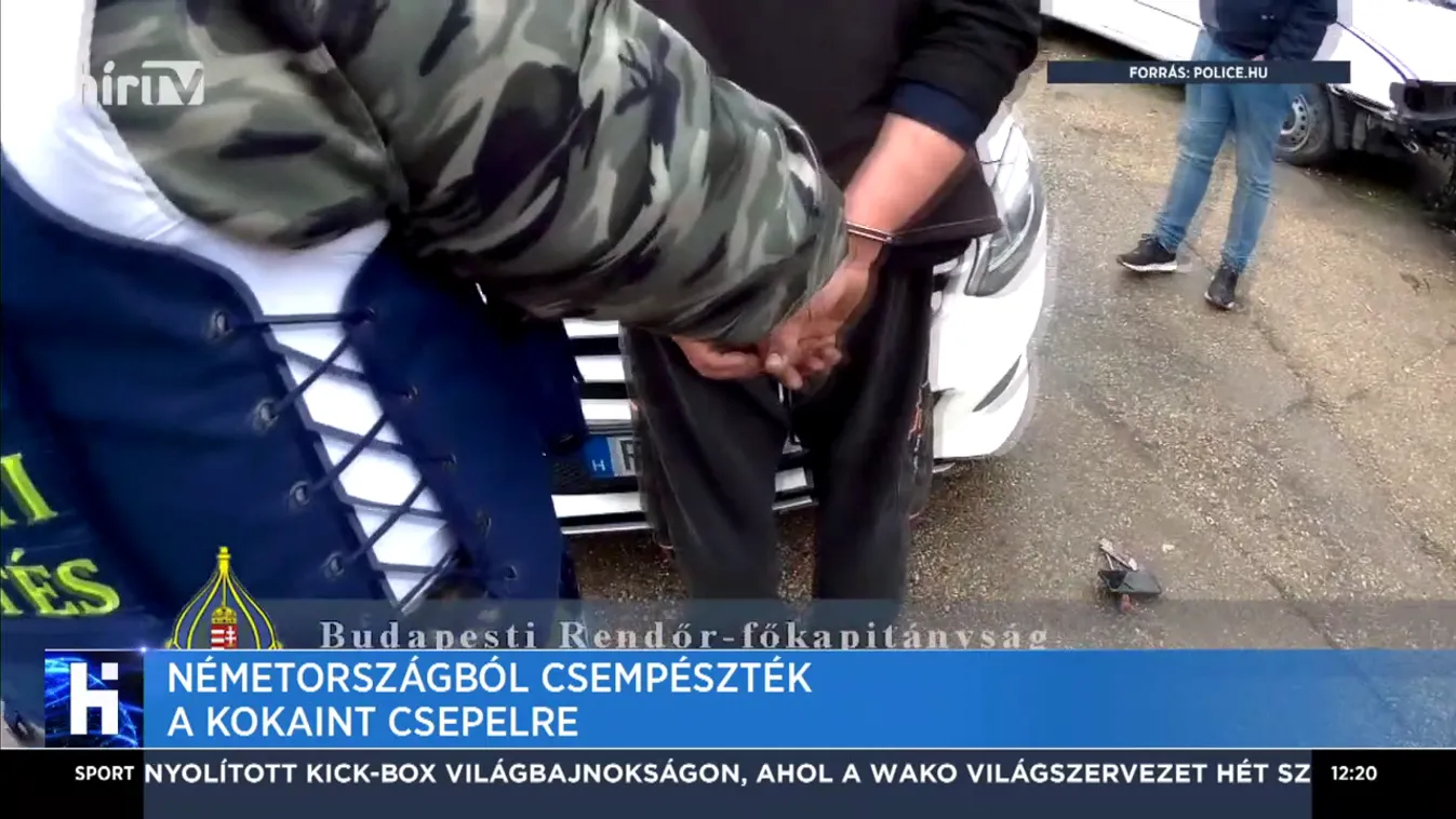 Németországból csempészték a kokaint Csepelre