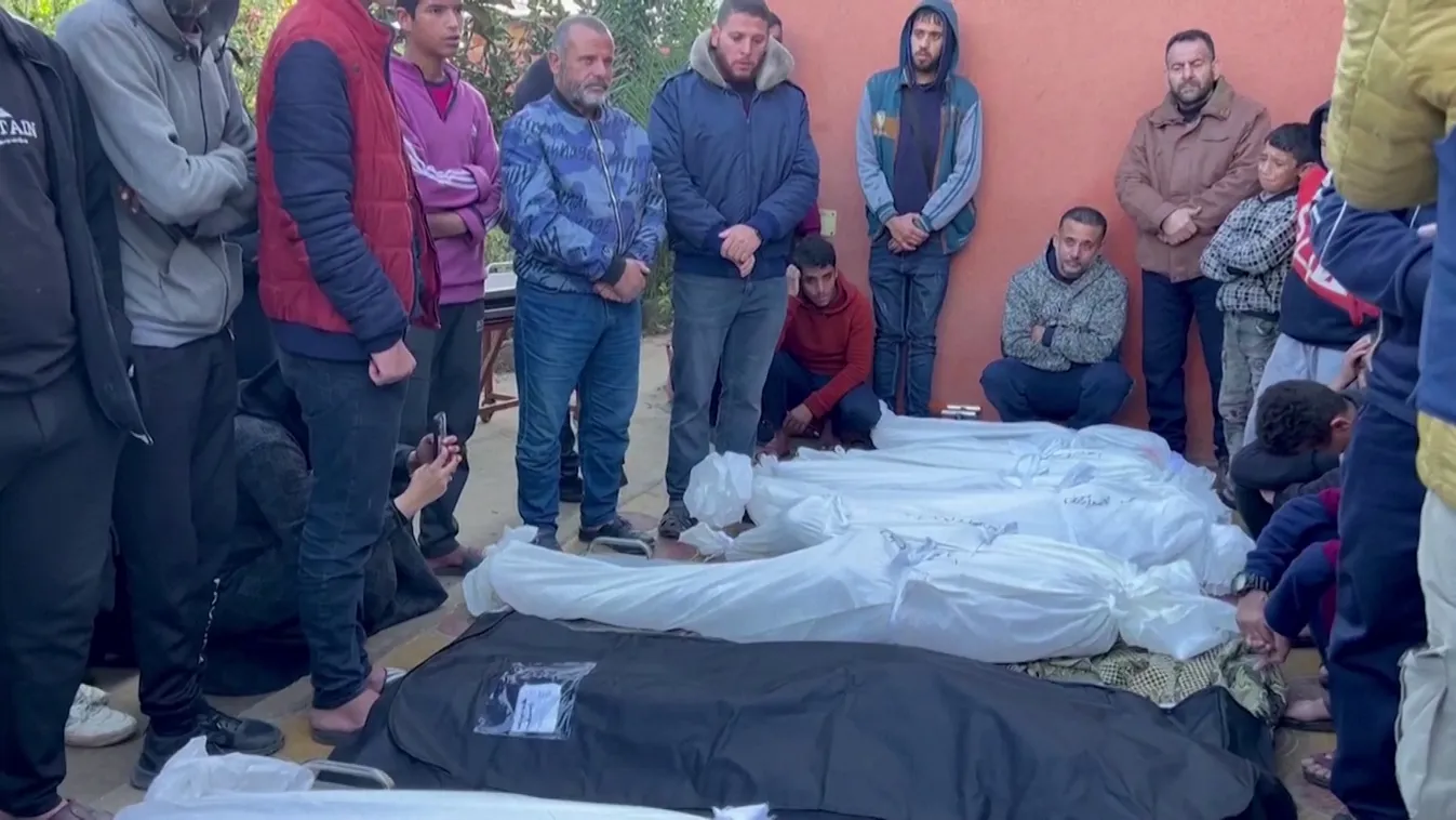 Folytatja nagyszabású katonai akcióját az izraeli hadsereg a palesztinok lakta Gázai övezetben + videó