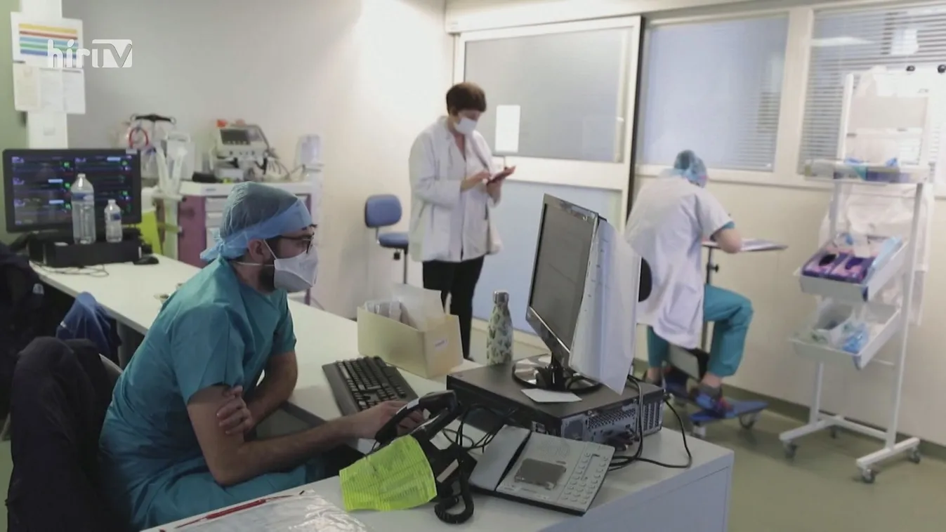 Lassan megtelnek a francia kórházak koronavírusos betegekkel