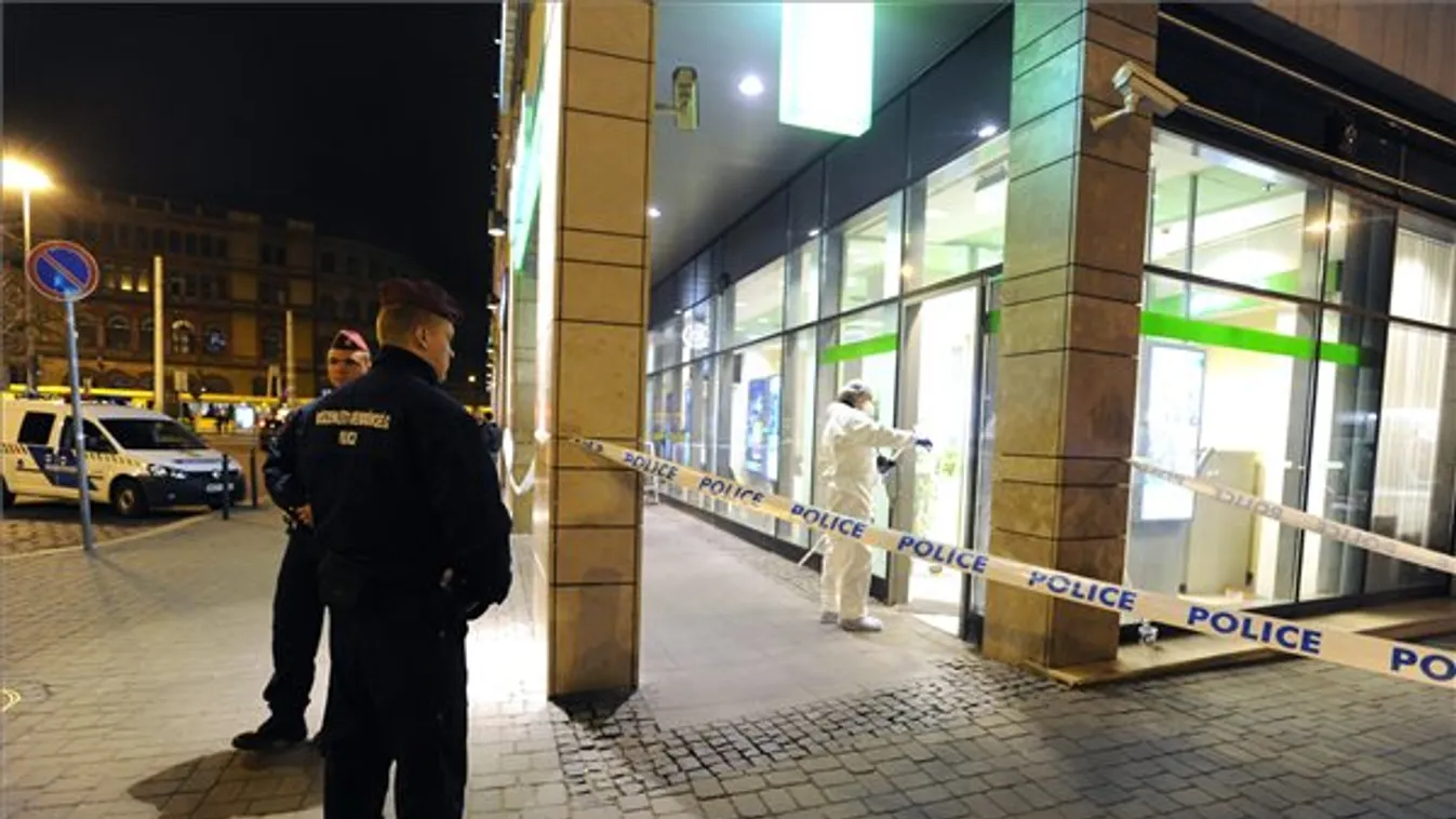 Kirabolták az OTP Blaha Lujza téri fiókját