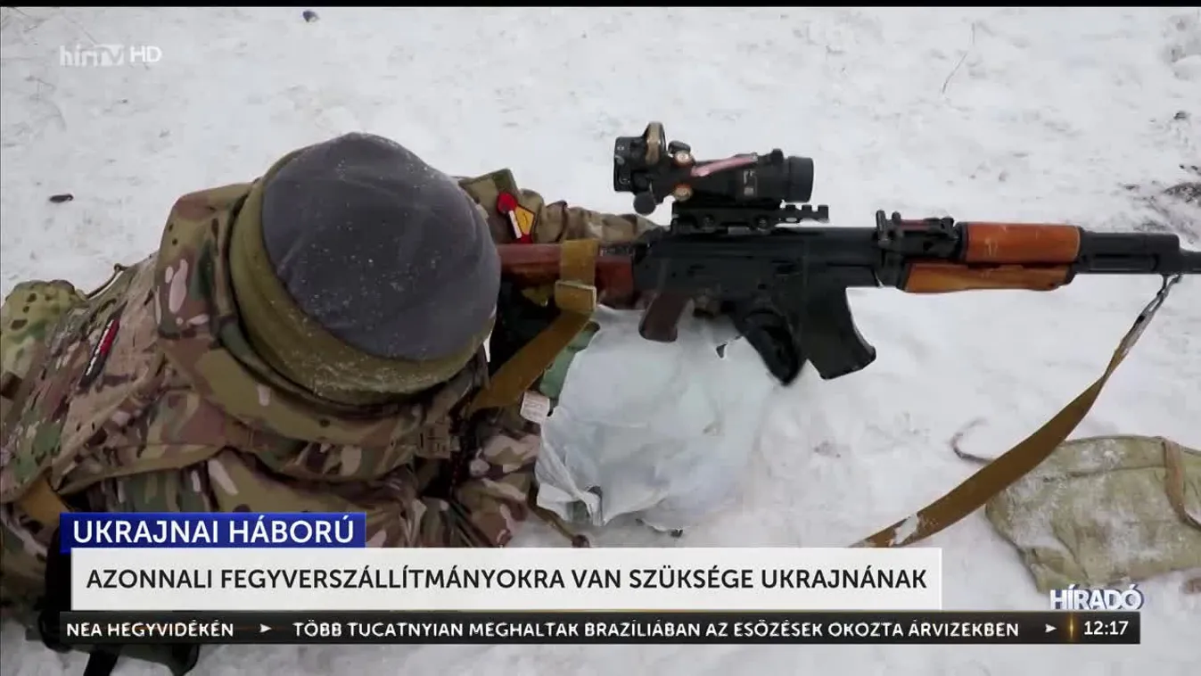 Azonnali fegyverszállítmányokra van szüksége Ukrajnának