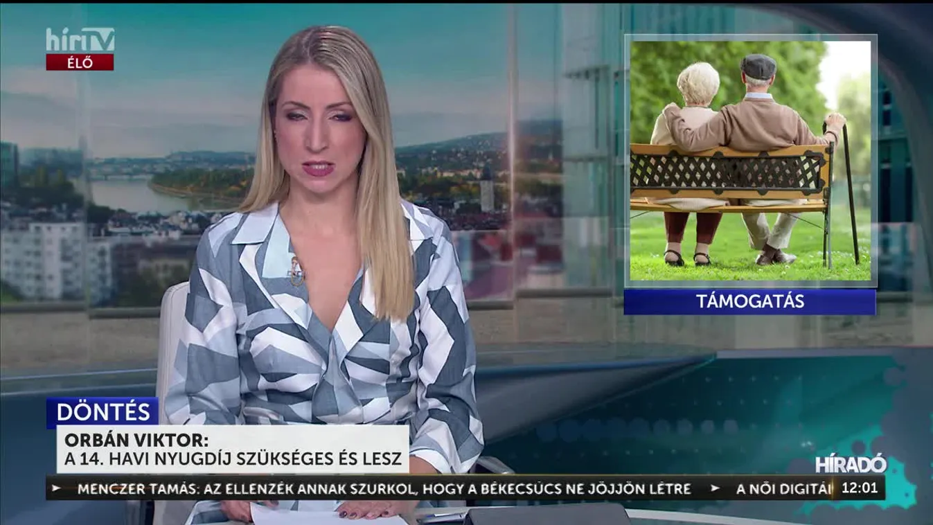 Orbán Viktor: A 14. havi nyugdíj szükséges és lesz