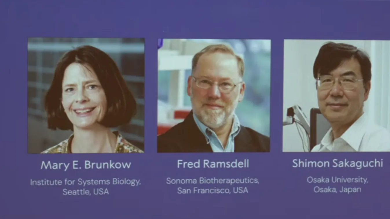 Ők az idei orvosi-élettani Nobel-díj kitüntetettjei