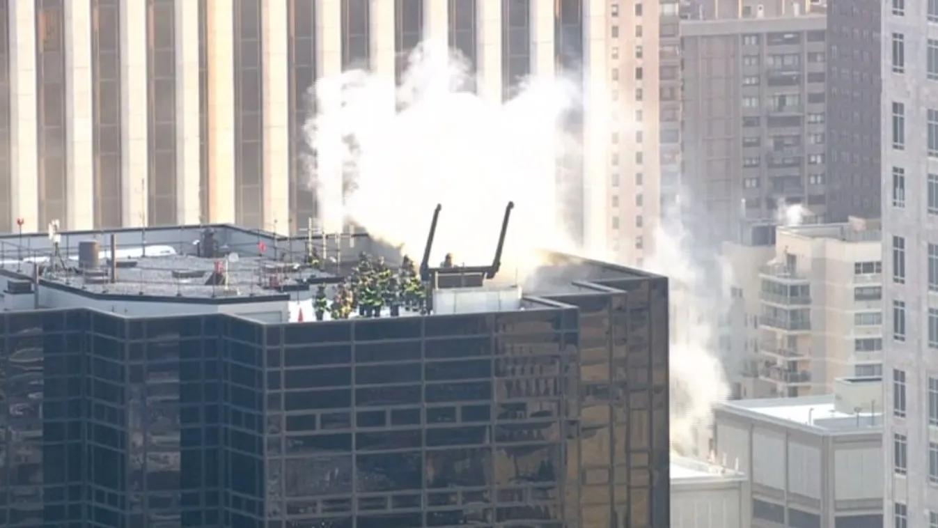 Tűz ütött ki a New York-i Trump-toronyban