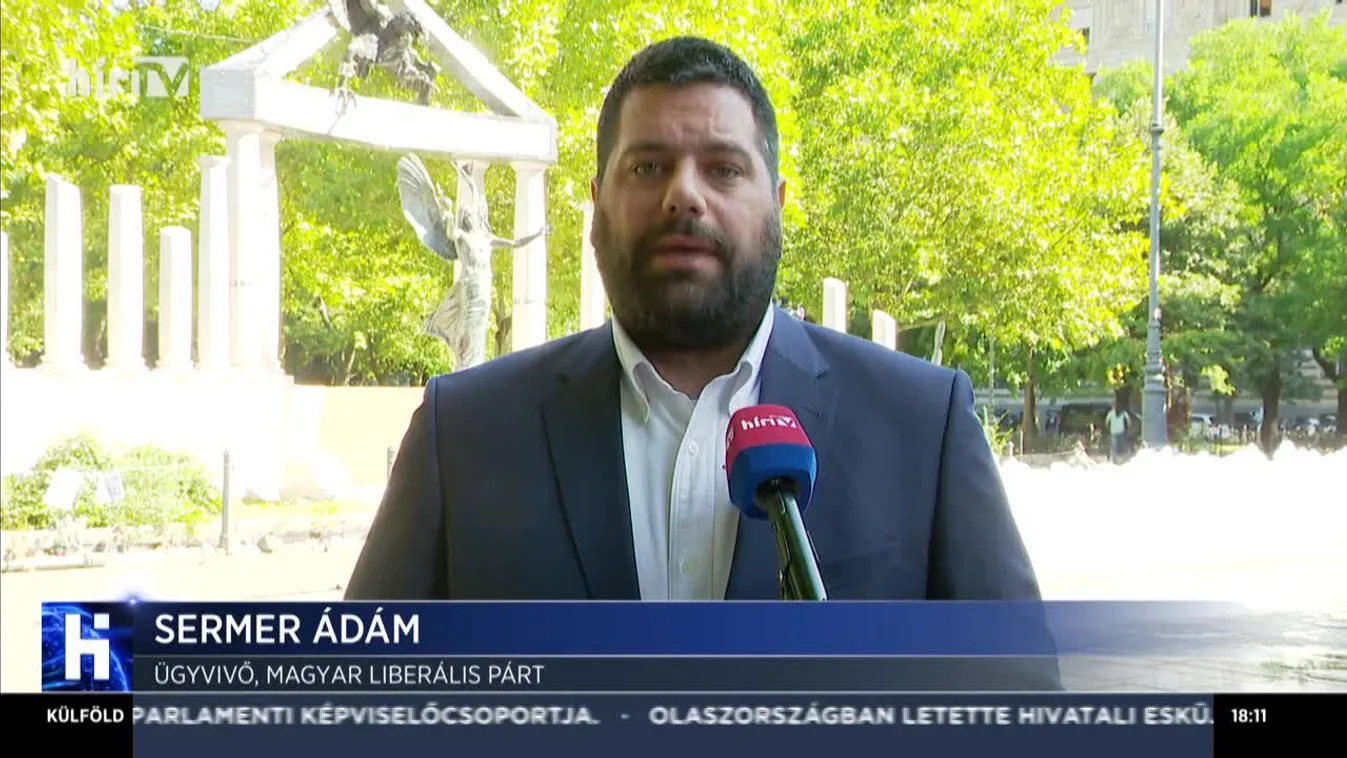 Lebontanák a liberálisok a német megszállás emlékművét