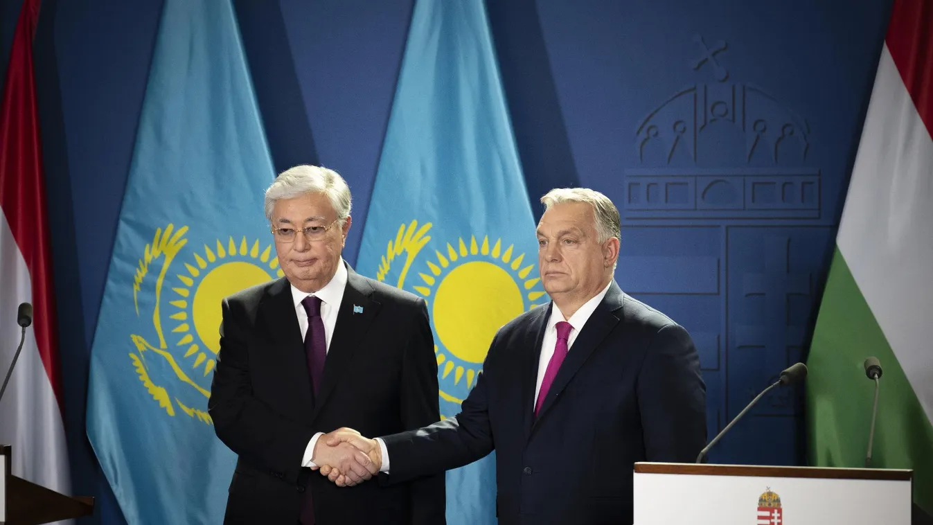 Kazah elnök: szükséges a Magyarországgal ápolt kapcsolatok megerősítése