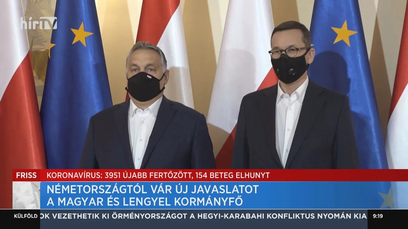 Németországtól vár új javaslatot a magyar és a lengyel kormányfő