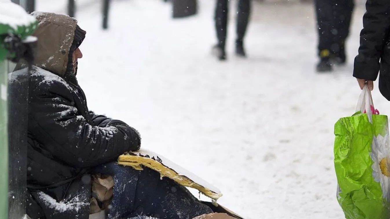 Kétszer annyian fagytak meg tavaly