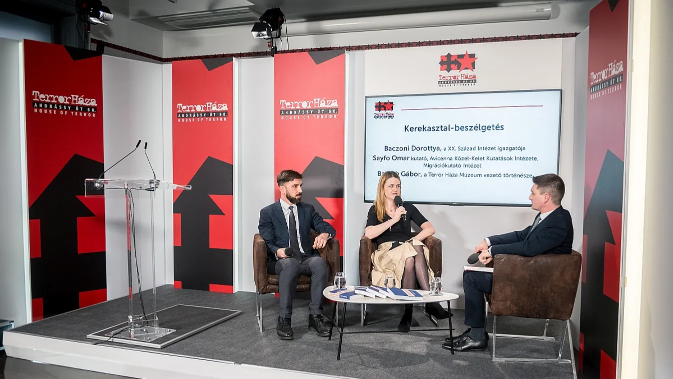 Bemutatták a Marx és a Korán című kötetet a Terror Háza Múzeumban