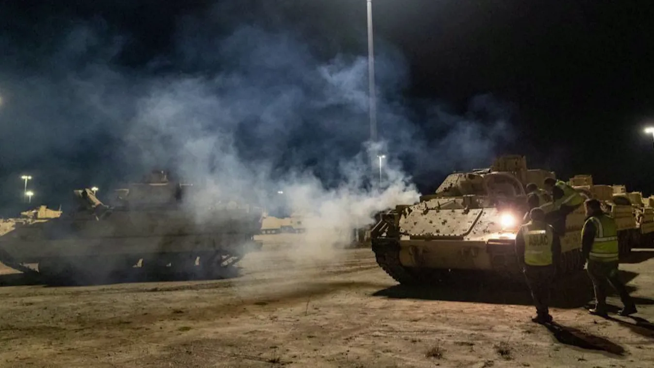 Az USA leszállítja a Bradley harcjárműveket