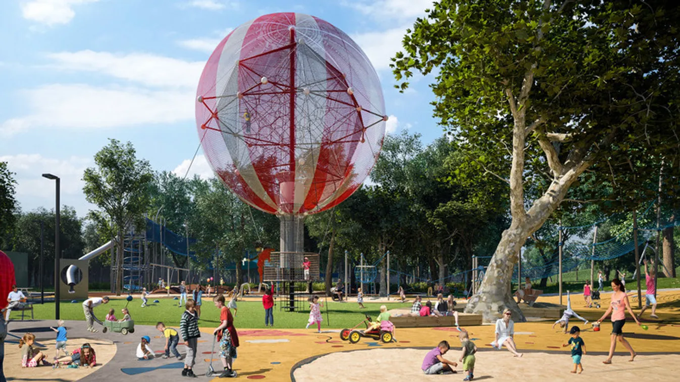 Európa egyik legkorszerűbb játszótere épül a Városligetben