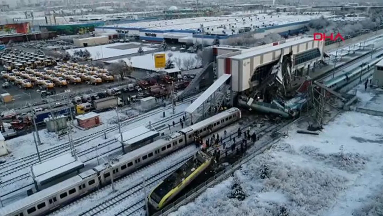 Vonatbaleset Ankarában, halottak