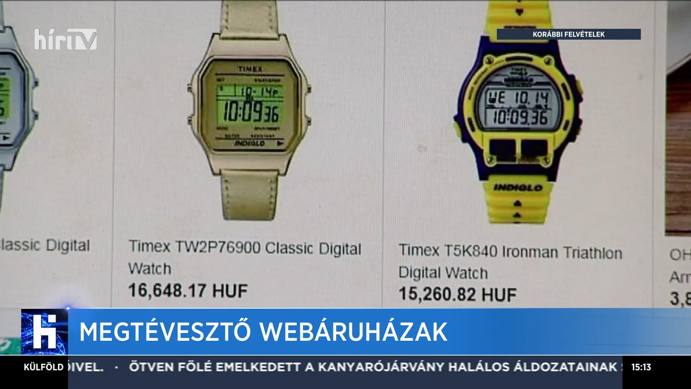 Megtévesztő webáruházak