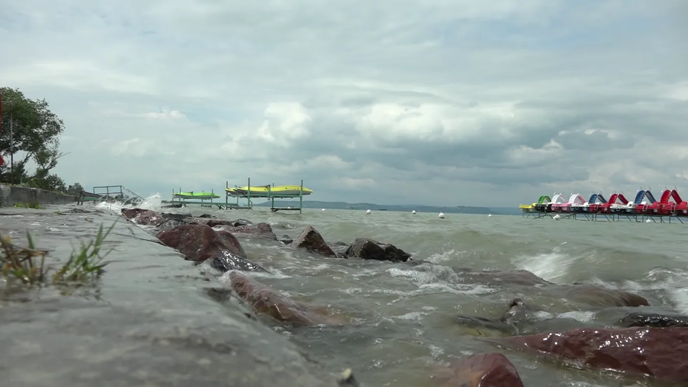 Sokan meglepődtek a Balaton vízállását látva