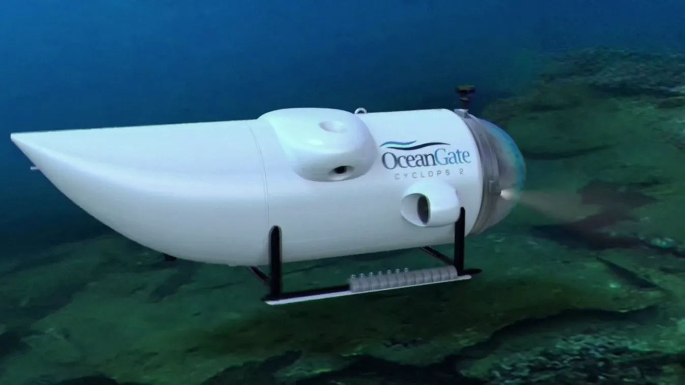 Nyoma veszett a Titanic roncsai felé tartó tengeralattjárónak