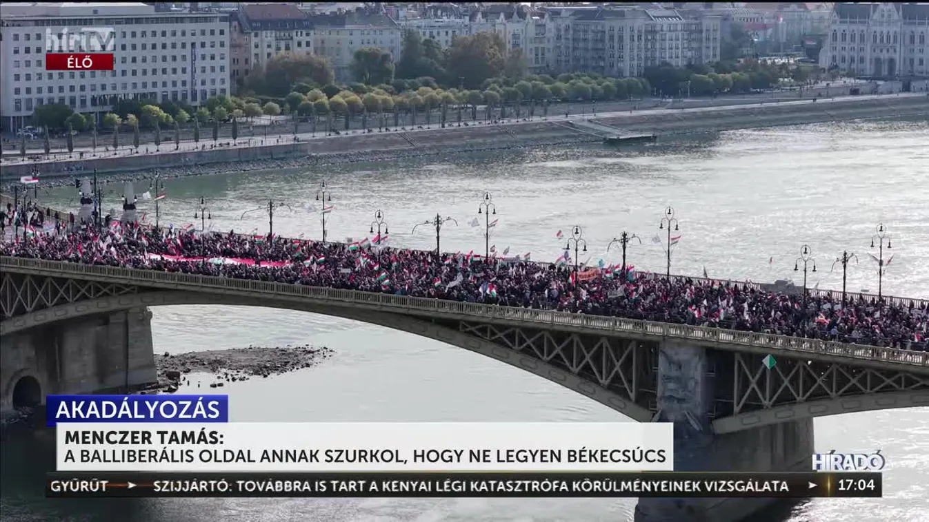 Menczer Tamás: A balliberális oldal annak szurkol, hogy ne legyen békecsúcs