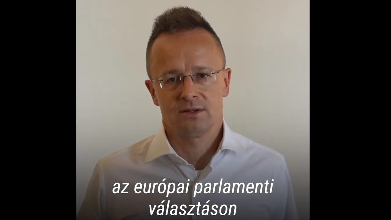 Szijjártó: A béke színe a narancs + videó