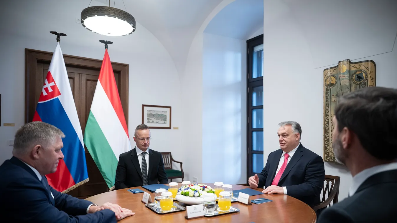 A Karmelita kolostorban tárgyalt Orbán Viktor és Robert Fico + videó