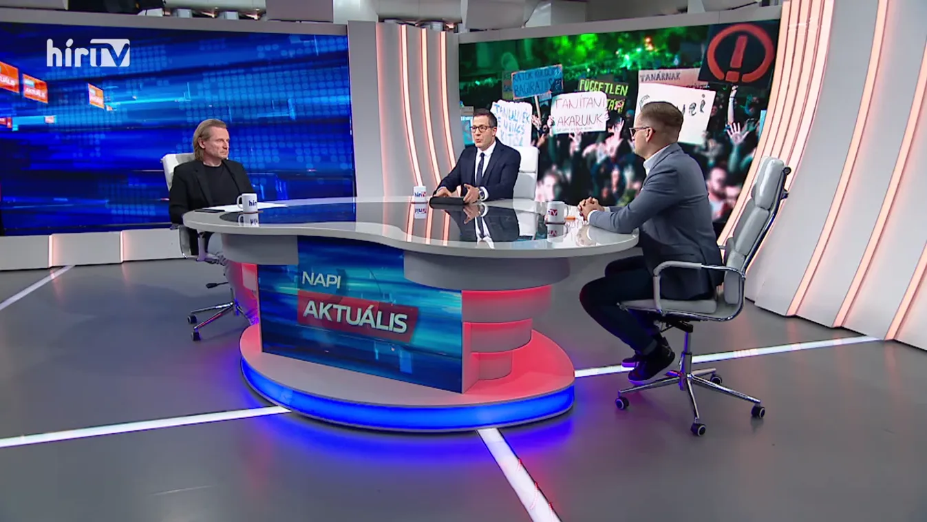 Minden ellenzéki párt képviseltette magát a pedagógustüntetésen