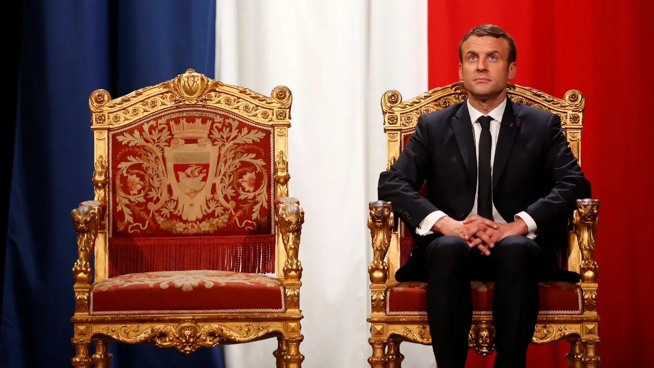 Macron, a republikánus uralkodó