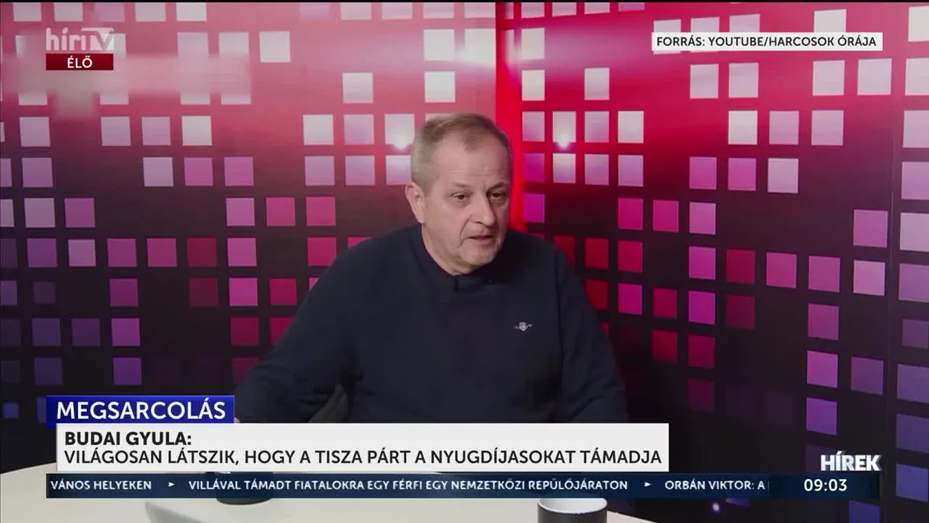Igazunk lett? Budai Gyula megerősíti a félelmeket a Tisza Párt nyugdíjterveiről + videó