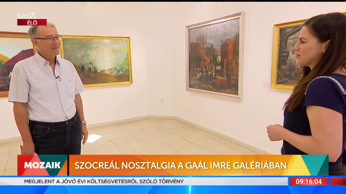 Mozaik: Szocreál nosztalgia a Gaál Imre Galériában