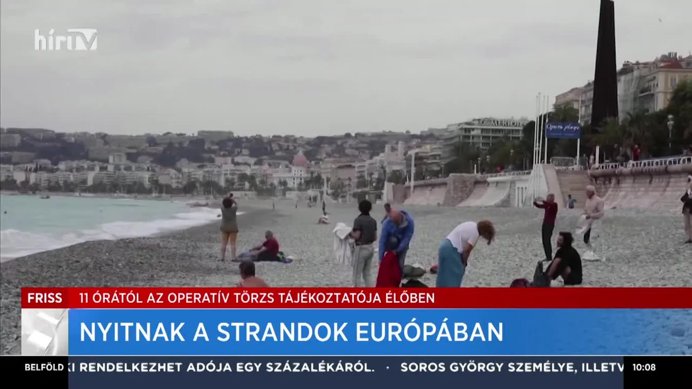 Nyitnak a strandok Európában