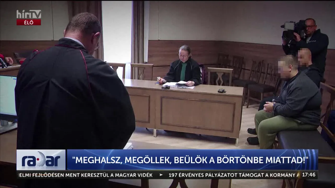 Radar - Halálra rugdosta az alkoholista apját, most a Kecskeméti Törvényszék előtt kell felelnie tettéért + videó