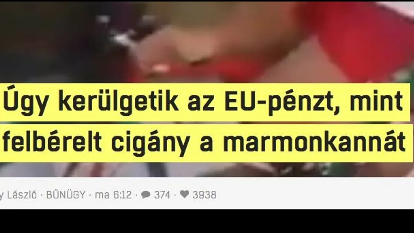 Rasszista főcímet adott a 444.hu