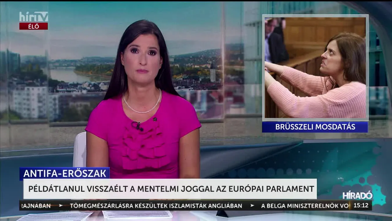 PÉLDÁTLANUL VISSZAÉLT A MENTELMI JOGGAL AZ EURÓPAI PARLAMENT