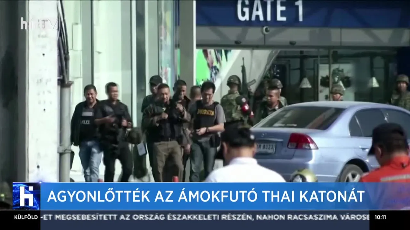 Agyonlőtték az ámokfutó thaiföldi katonát