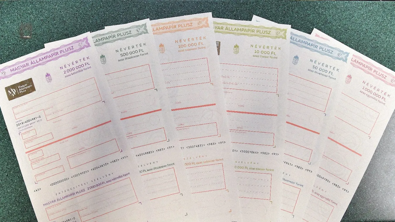 Több mint 4400 milliárd forintért vásárolt a lakosság a Magyar Állampapír Pluszból egy év alatt