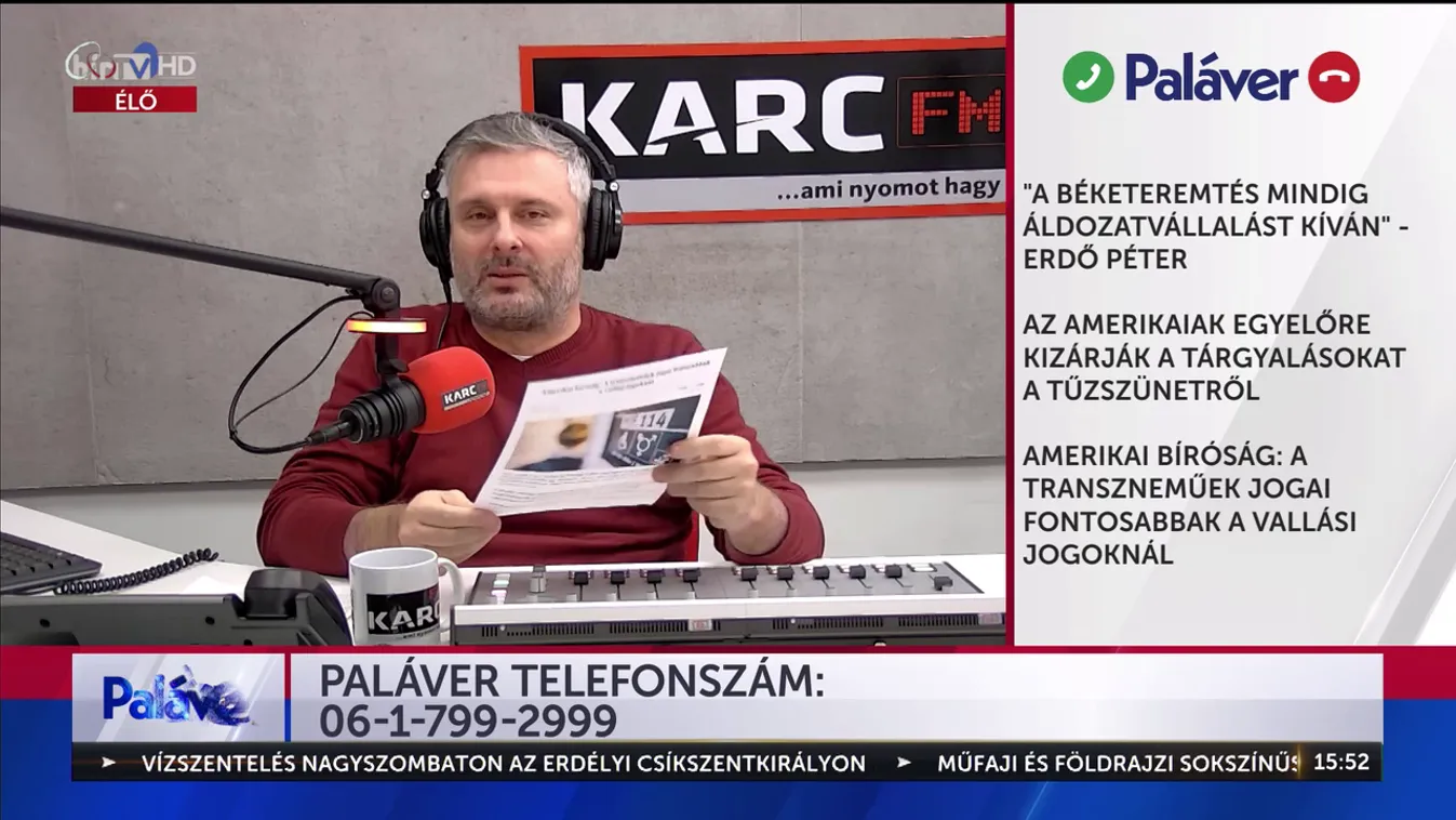 Paláver: „A béketeremtés mindig áldozatvállalást kíván”