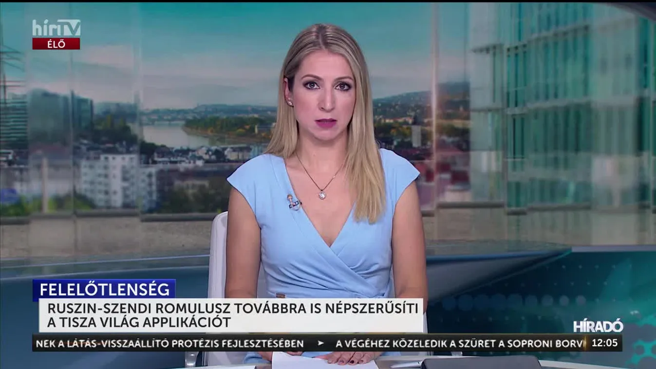 Ruszin-Szendi Romulusz továbbra is népszerűsíti a Tisza világ applikációt