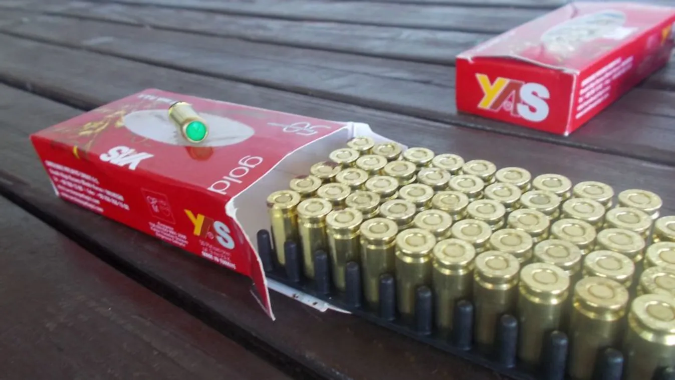 9 milliméteres lőszereket foglalt le a NAV