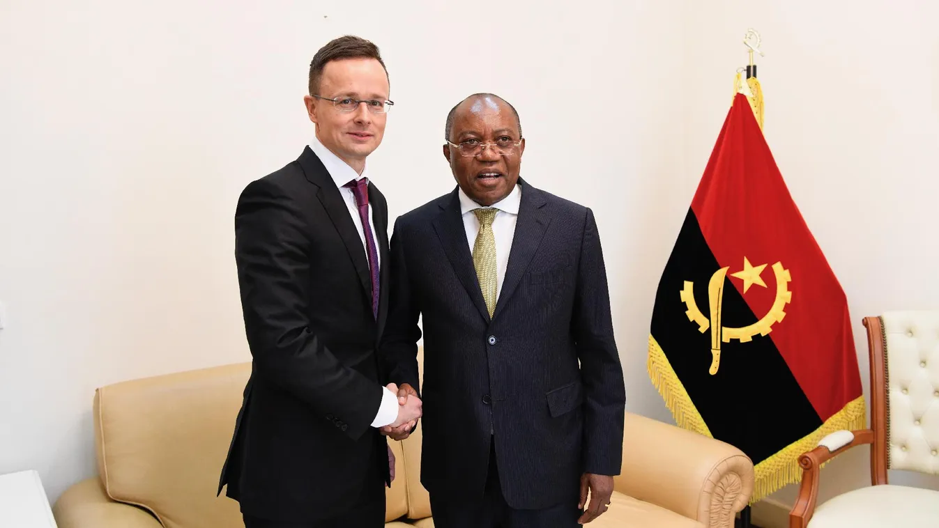 Szijjártó: Több magyar vállalat is beruházásokat hajthat végre Angolában