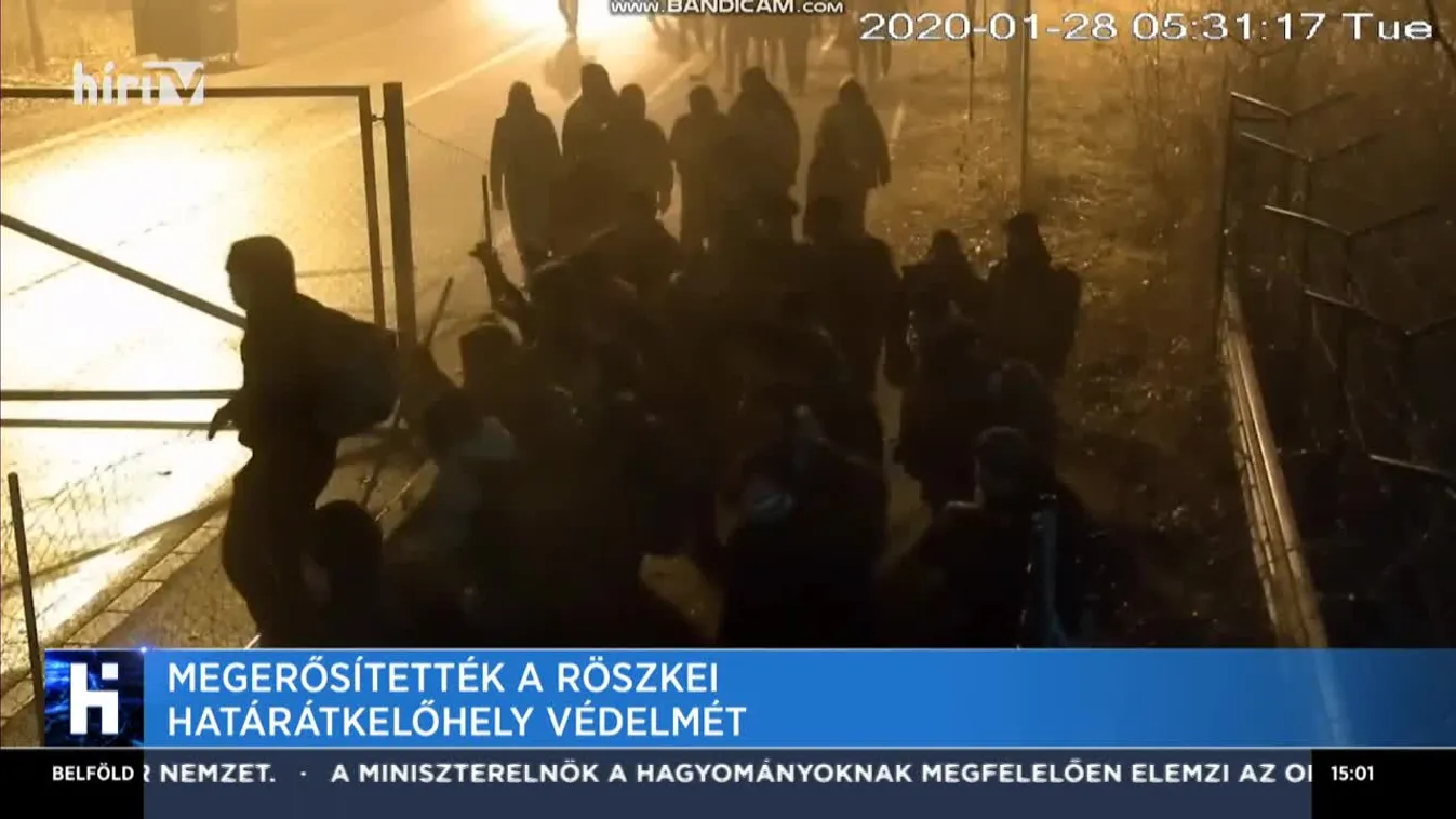 Bíróság elé állítják a röszkei átkelőnél elfogott négy embert