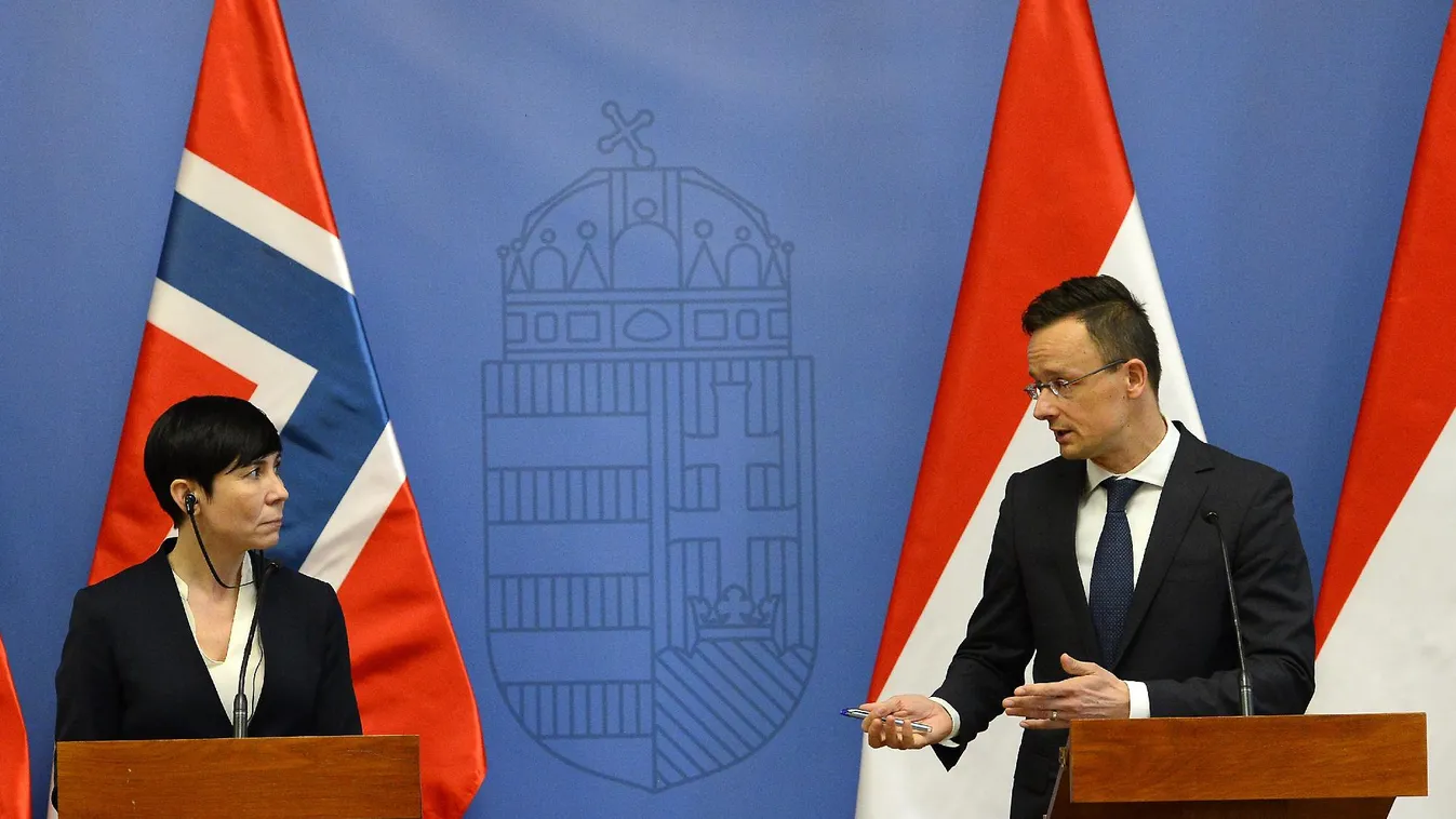 Szijjártó: Norvégia fontos partner a védelempolitikában és az energetikában