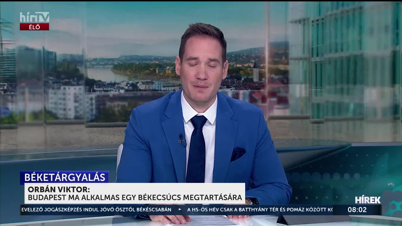 Orbán Viktor: Magyarország az egyetlen hely Európában, ahol egy békecsúcsot meg lehet tartani