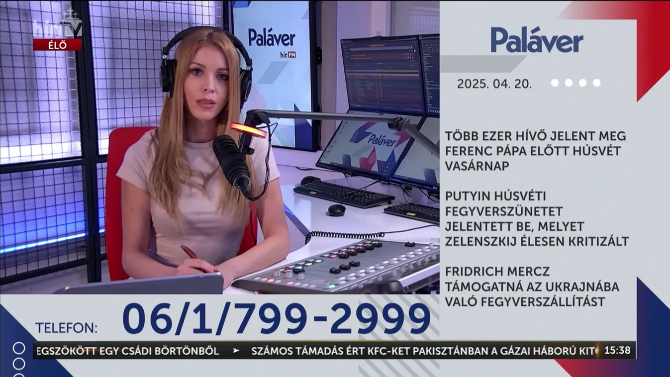 Paláver: Több ezer hívő jelent meg Ferenc pápa előtt Húsvét vasárnap + videó