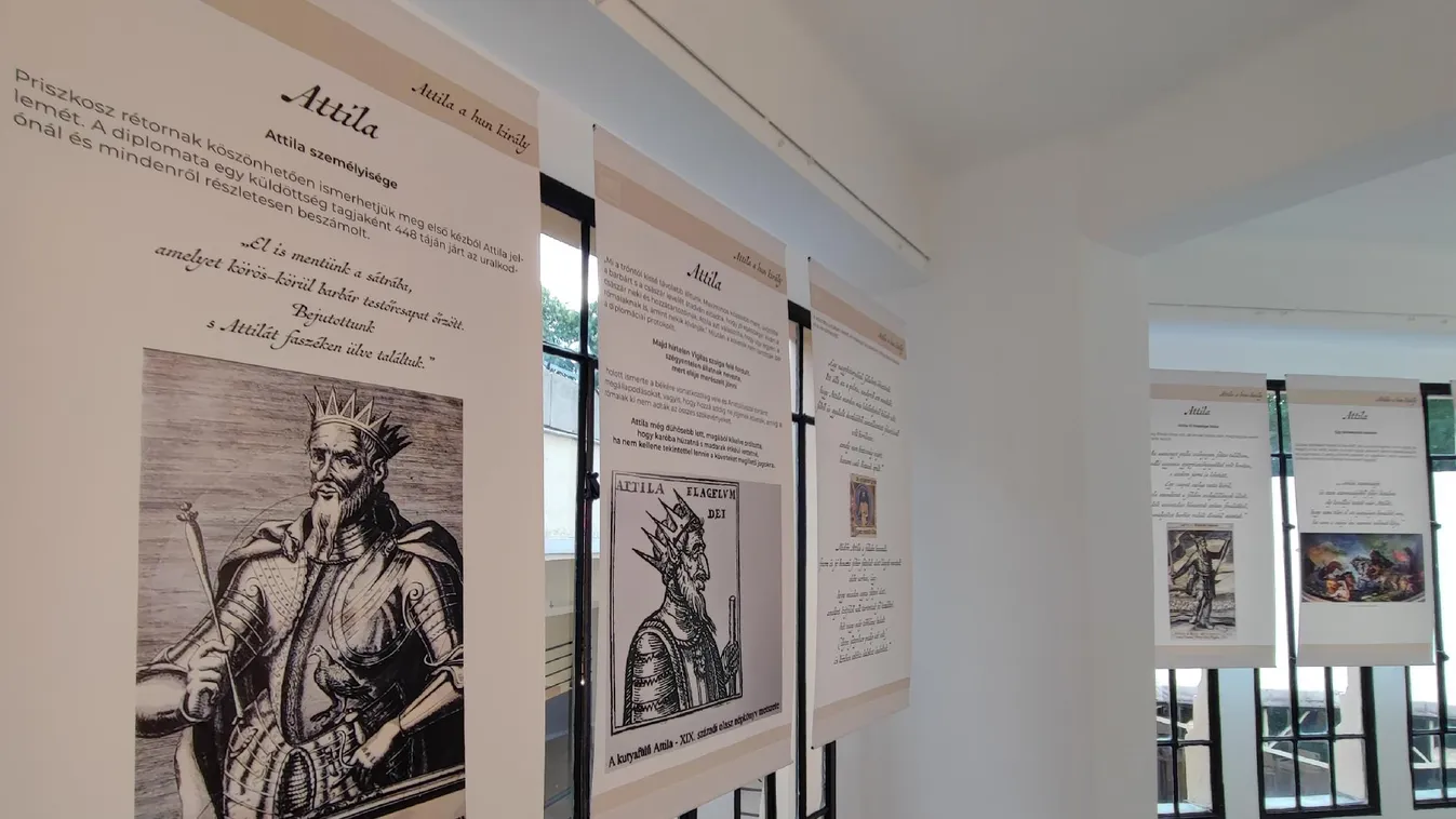 „Attila, a hun király” - kiállítás a Margitszigeti Színház szervezésében