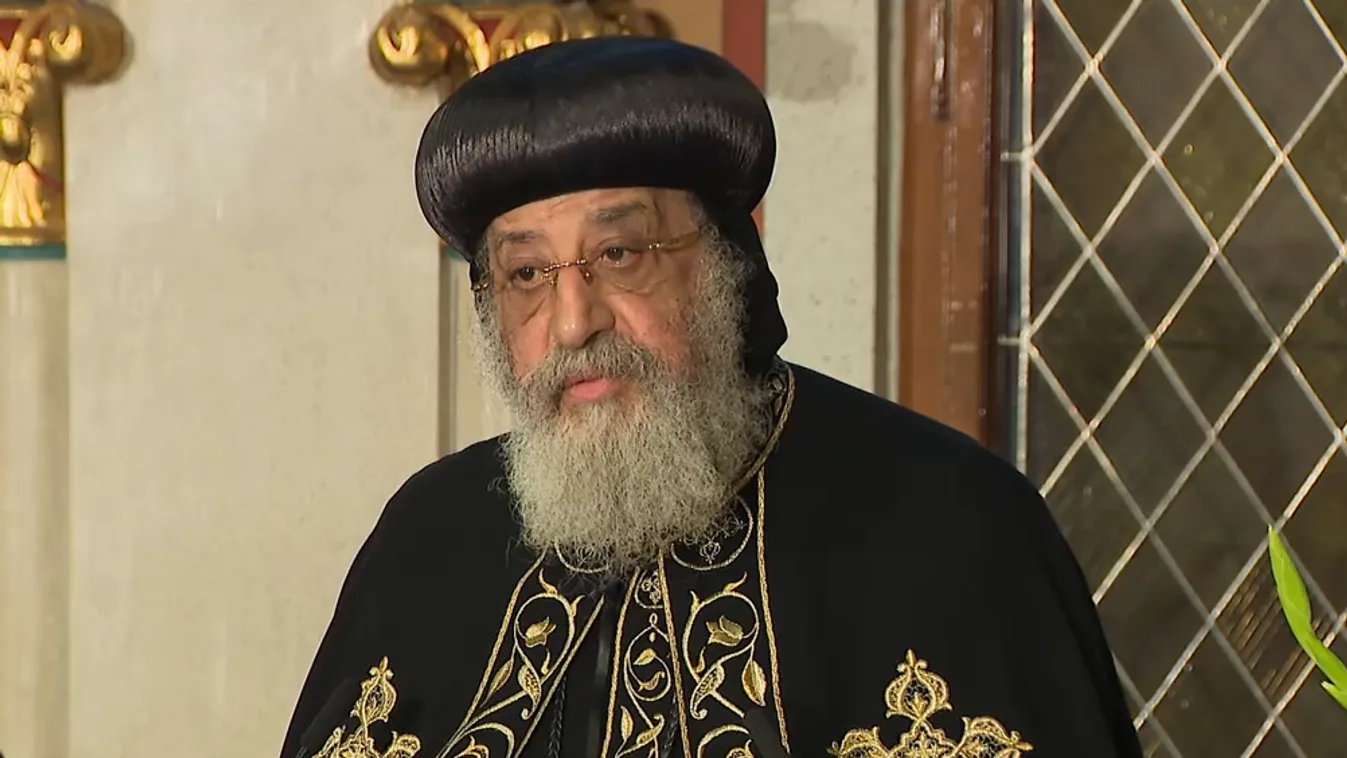 Díszdoktorrá avatták II. Tavadrosz kopt egyházfőt