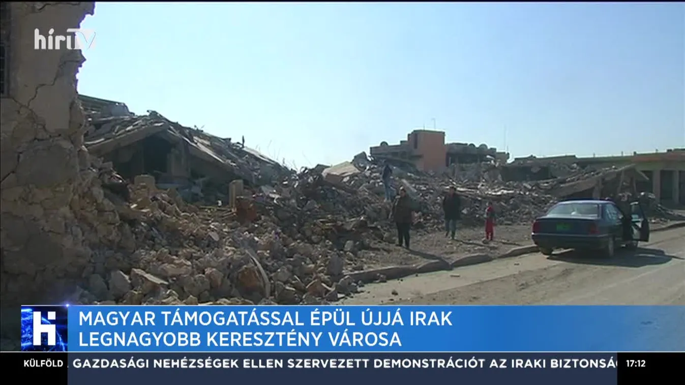 Magyar támogatással épül újjá Irak legnagyobb keresztény városa