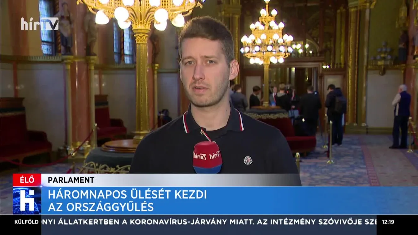 Háromnapos ülését kezdi az Országgyűlés